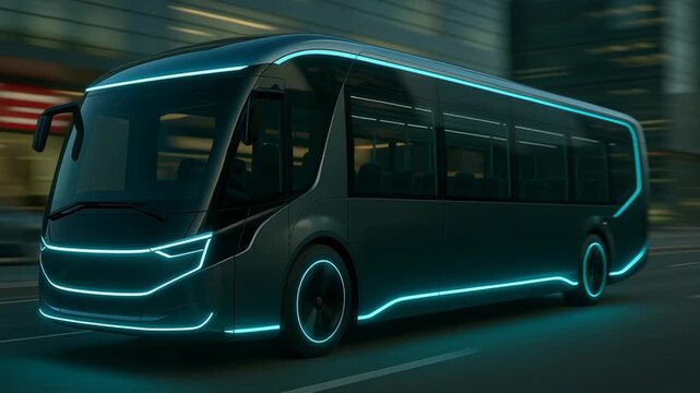 Futuristic Transport Background